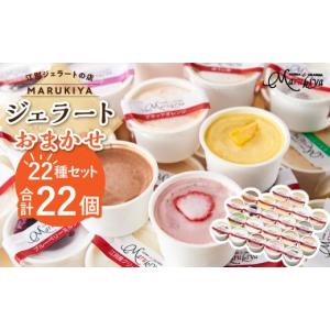 ふるさと納税 アイス・ヨーグルト ジェラート 北海道 江別市  合計 22個 ジェラートおまかせ 22種セット EB8-0289｜ふるさとチョイス