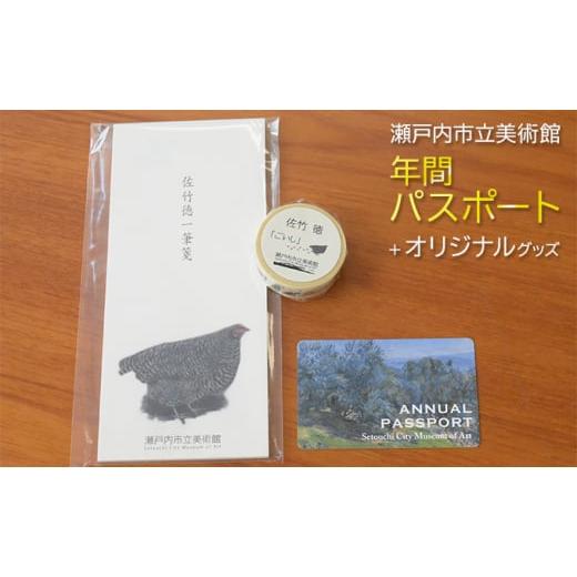 ふるさと納税 岡山県 瀬戸内市 瀬戸内市立美術館 年間パスポート ＋ オリジナルグッズ[No.573...