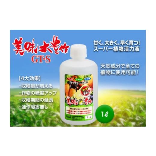 ふるさと納税 山形県 山辺町 植物活力液 美味大豊作 GT-S 1L 肥料 園芸 野菜 花 作物 F...