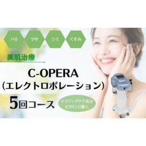 ふるさと納税 美容 愛知県 名古屋市 保湿・美白 シーオペラ（エレクトロポレーション）エイジングケア成分・ビタミンC導入　5回コース