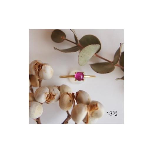 ふるさと納税 アクセサリー リング 奈良県 田原本町 13号 ルビー リング(Silver925 1...