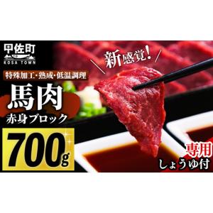 ふるさと納税 馬肉 熊本県 甲佐町 馬肉 赤身...の詳細画像1