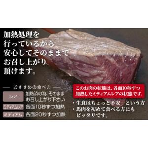ふるさと納税 馬肉 熊本県 甲佐町 馬肉 赤身...の詳細画像2
