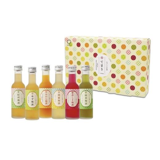 ふるさと納税 お酒 リキュール 和歌山県 広川町  梅酒 なでしこのお酒「てまり」6種飲み比べセット...