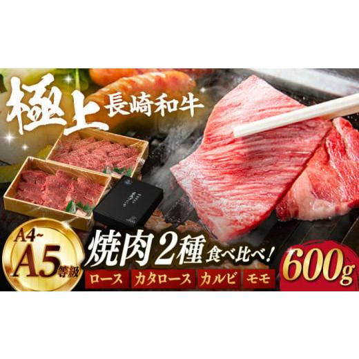 ふるさと納税 長崎県 波佐見町 【限定生産】特選 焼肉 2種盛り 長崎和牛 出島ばらいろ ロース カ...