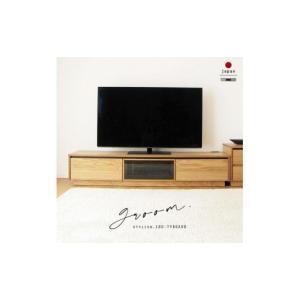 ふるさと納税 家具 福岡県 大川市 180幅 TVボード オーク 国産 日本製 大川家具 完成品 天然木 木製 無垢 テレビ台 おしゃれ ローボード ロータイプ ナチュラ…