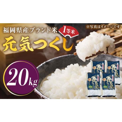 ふるさと納税 福岡県 築上町 【令和5年産】福岡県産ブランド米「元気つくし」白米 20kg (5kg...