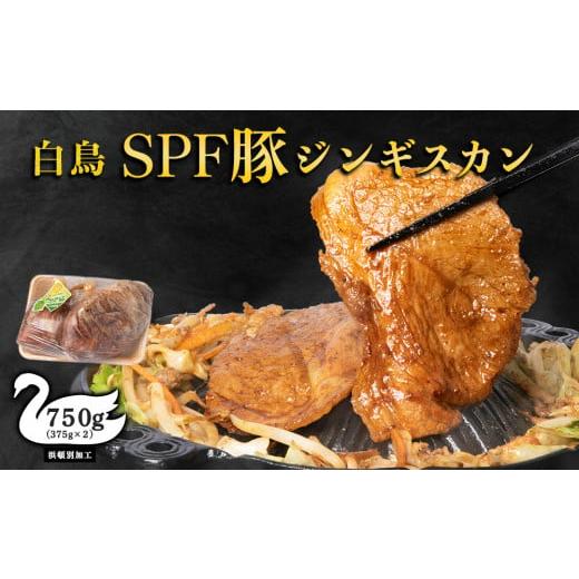 ふるさと納税 北海道 浜頓別町 ジンギスカン 北海道 味付け肉 白鳥ＳＰＦ豚ジンギスカン 750g(...