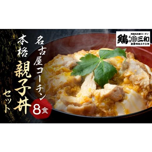 ふるさと納税 愛知県 田原市 《5月末金額改定予定》名古屋コーチン 親子丼 8食 鶏三和 おかず 丼...