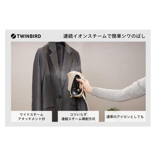 ふるさと納税 電化製品 新潟県 燕市  除菌 ツインバード STYLE MAGIC ハンディーアイロ...