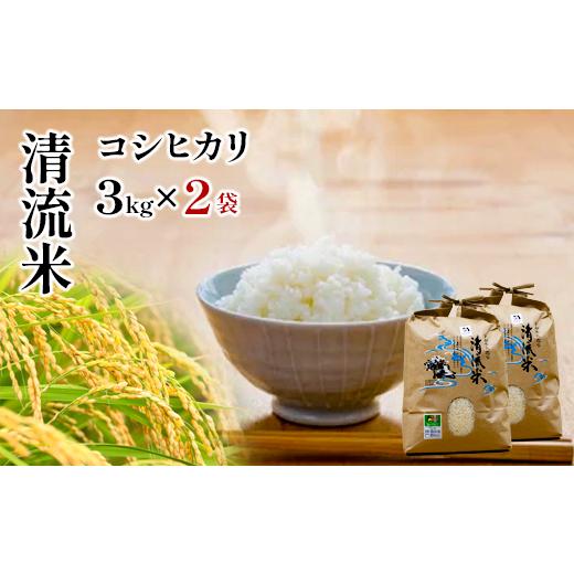 ふるさと納税 島根県 雲南市 清流米コシヒカリ 3kg×2 【島根県産 雲南市産 米 お米 白米 コ...