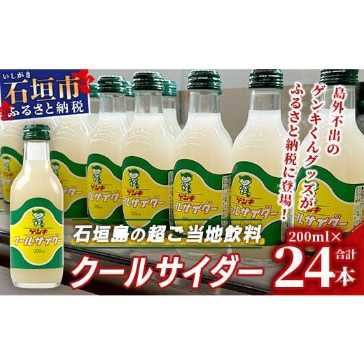 ふるさと納税 炭酸飲料 サイダー 沖縄県 石垣市  島外不出のゲンキくんグッズが返礼品に 八重山ご当...