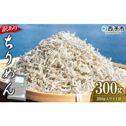 ふるさと納税 魚貝類 ちりめん 愛媛県 西予市  天日干し 　わけあり　お徳用ちりめん　300g 　...
