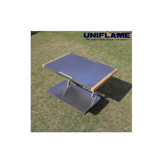 ふるさと納税 アウトドアグッズ 新潟県 燕市  UNIFLAME 焚火テーブル + 焚火テーブルレッ...