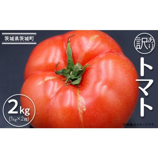 ふるさと納税 茨城県 茨城町 393【訳あり】茨城町産トマト 約2kg JA水戸