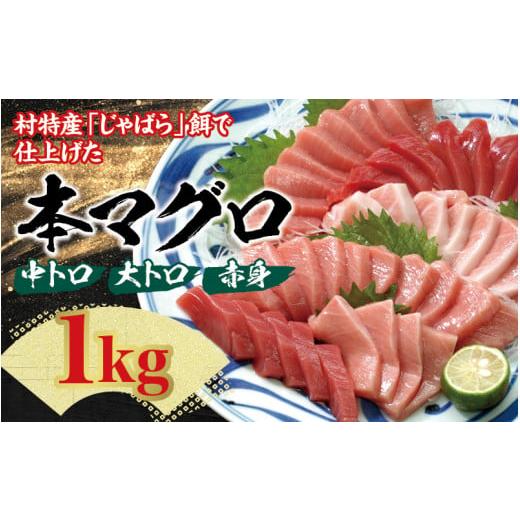 ふるさと納税 マグロ 和歌山県 北山村 本マグロ（養殖）トロ＆赤身セット 1kg 1ヶ月以内に発送 ...