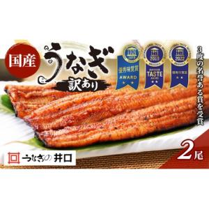 ふるさと納税 うなぎ 静岡県 浜松市 2026年8月上旬より順次発送 訳あり 不揃い うなぎ ITI3度受賞 蒲焼き 2尾 国産 鰻 蒲焼 冷凍 浜松 井口