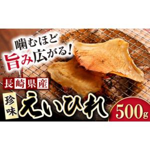 ふるさと納税 長崎県 大村市 えいひれ 干し 500g エイ...