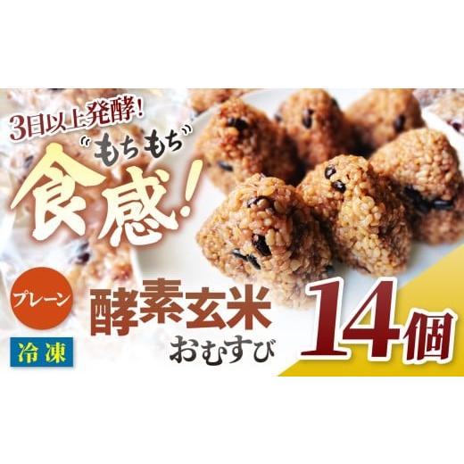 ふるさと納税 玄米 長野県 伊那市 酵素玄米おむすび　（伊那市産米） プレーン 14個セット （冷凍...