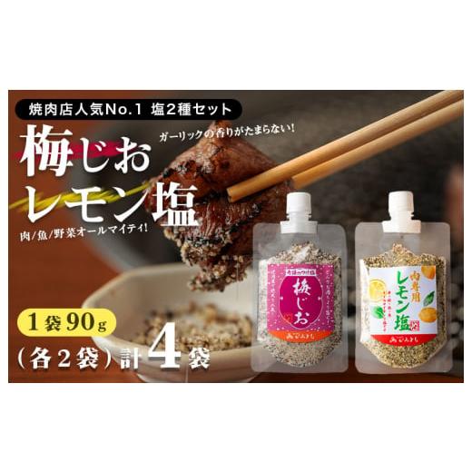 ふるさと納税 大阪府 泉佐野市 焼き肉専門店 梅じお レモン塩 スパイスセット 90g×合計4袋 お...