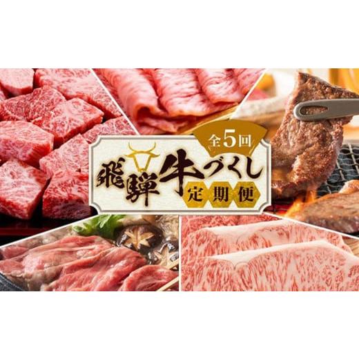 ふるさと納税 牛肉 セット 岐阜県 高山市  1月開始 定期便 飛騨牛づくし 全5回 ( すき焼き ...