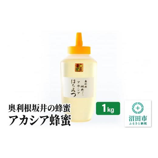 ふるさと納税 加工品等 はちみつ 群馬県 沼田市 奥利根坂井のアカシアはちみつ 1000g×1本 坂...