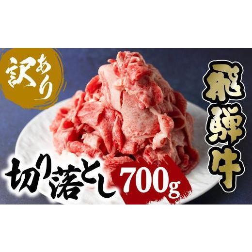 ふるさと納税 岐阜県 高山市 【6月発送】訳あり 飛騨牛切り落とし 700g（日付指定不可) | 発...