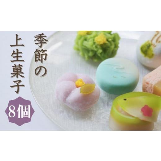 ふるさと納税 和菓子 生菓子 京都府 京都市  鍵長 季節の上生菓子 8個入り