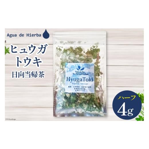 ふるさと納税 宮崎県 日向市 ハーブティー ヒュウガトウキ ハーフサイズ 4g×1袋 [Agua d...