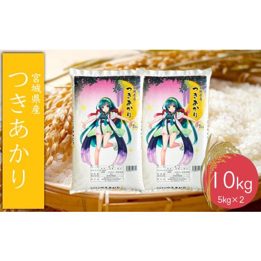 ふるさと納税 宮城県 大崎市 (06432)《精米》令和5年産 宮城県産つきあかり10kg