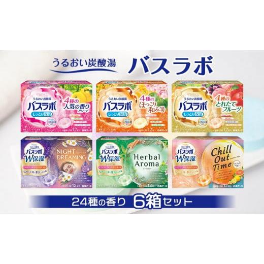 ふるさと納税 雑貨・日用品 和歌山県 和歌山市 炭酸ガス 入浴剤 24種の香り 72回分 全6箱 各...