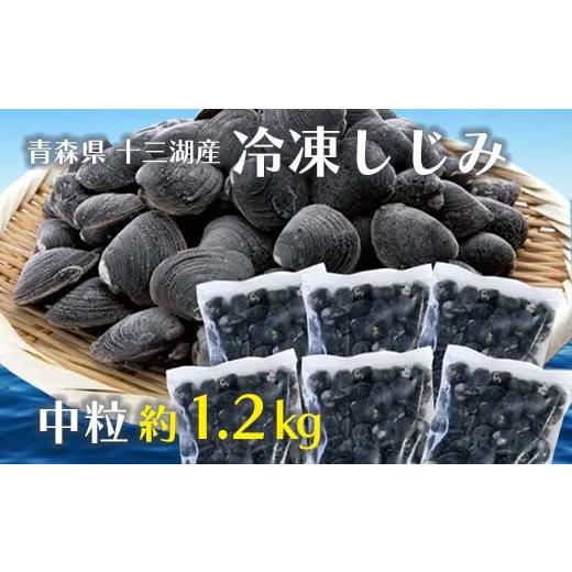 ふるさと納税 魚貝類 しじみ 青森県 中泊町 青森県 十三湖産 冷凍しじみ （中粒） 約1.2kg ...
