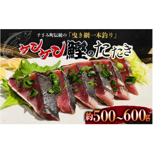 ふるさと納税 カツオ 和歌山県 すさみ町 和歌山県すさみ産 ケンケン鰹のたたき 約500g〜600g...