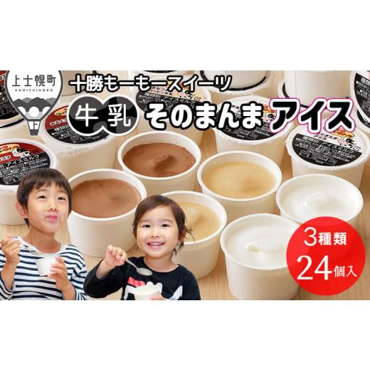 ふるさと納税 菓子 アイス 北海道 上士幌町 十勝もーもースイーツ 牛乳そのまんまアイス 3種セット...