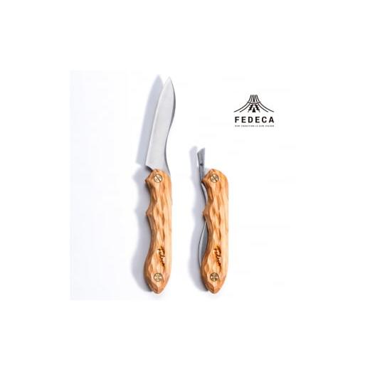 ふるさと納税 アウトドアグッズ 兵庫県 三木市  FEDECA 折畳式料理ナイフ 名栗オリーブ 00...