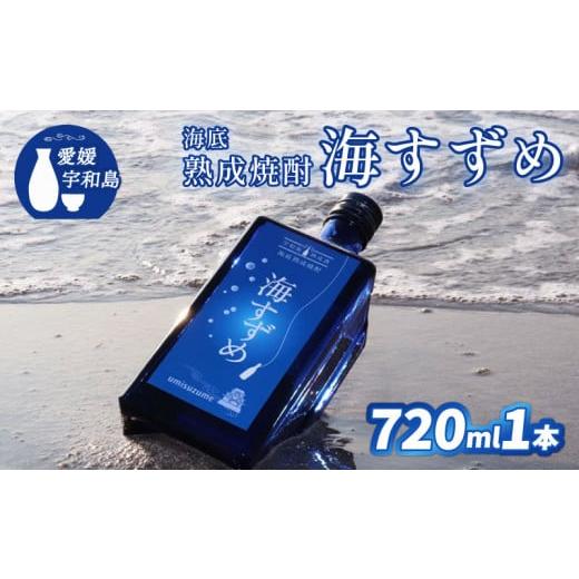 ふるさと納税 愛媛県 宇和島市 海底熟成焼酎 海すずめ  720ml 1本 名門サカイ 海底 熟成 ...