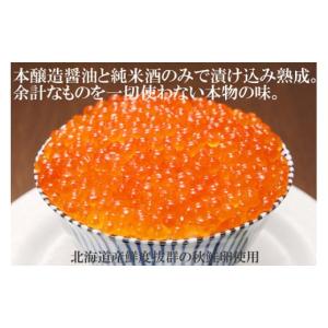ふるさと納税 北海道産吟粒いくら醤油漬！使いやすい！小分け6パック520ｇ！（NB126）