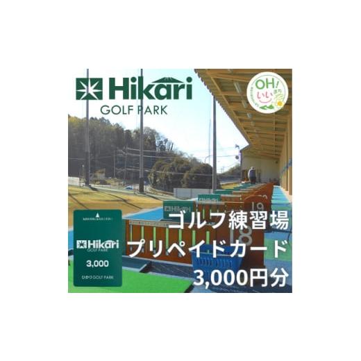 ふるさと納税 神奈川県 大井町 ひかりゴルフパーク　プリペイドカード3,000円分【1378915】