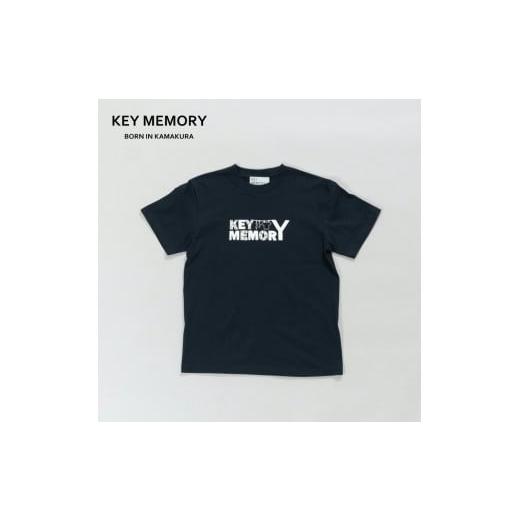 ふるさと納税 服 神奈川県 鎌倉市 《3》 KEYMEMORY 鎌倉 フラワーロゴTシャツ NAVY...