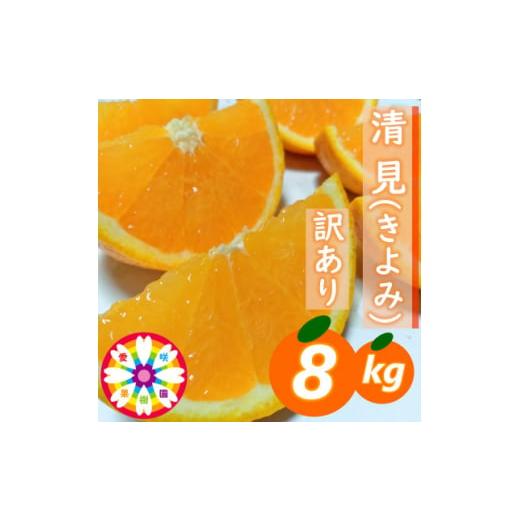 ふるさと納税 愛媛県 八幡浜市 愛咲果樹園 「 清見 」 訳あり 約8kg＜C71-15＞【1344...