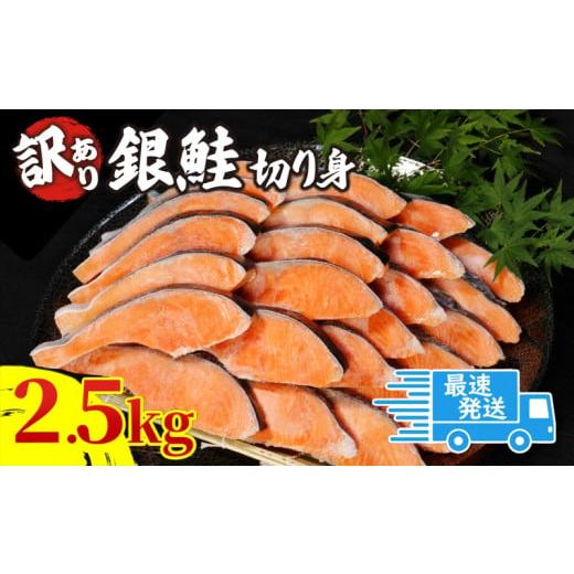 ふるさと納税 徳島県 小松島市 【2週間配送】 訳あり 銀鮭 切り身 2.5kg 冷凍 切身 サイズ...