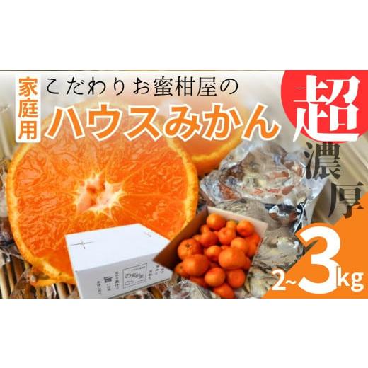 ふるさと納税 愛知県 豊橋市 超濃厚 ハウスみかん『蜜ツ星』 家庭用 2kg 2キロ