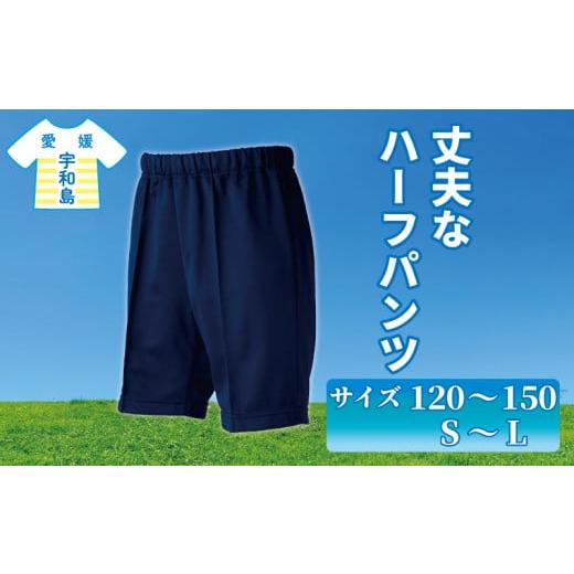 ふるさと納税 服 子ども 愛媛県 宇和島市 ハーフパンツ ズボン 右後ろ 貼りポケット 服 1着 愛...