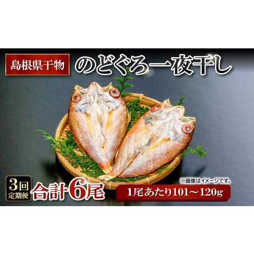 ふるさと納税 島根県 大田市 のどぐろ一夜干し 2尾 【3回定期便】【1尾あたり101〜120g 2...