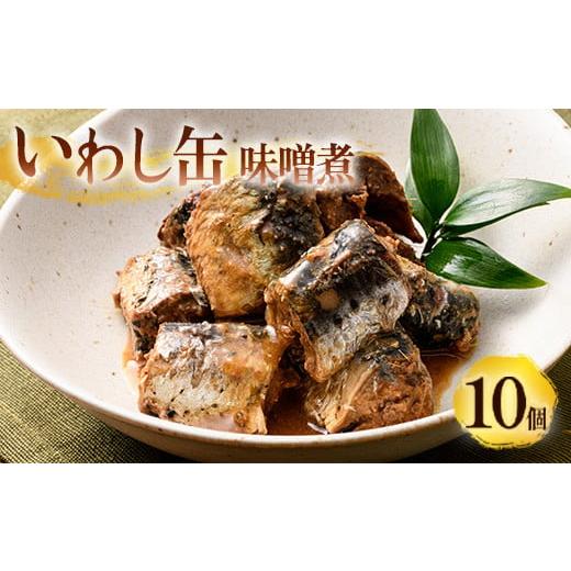 ふるさと納税 北海道 釧路市 釧路産〔大鵬いわし〕を使った釧之助のいわし缶味噌煮10個セット おつま...