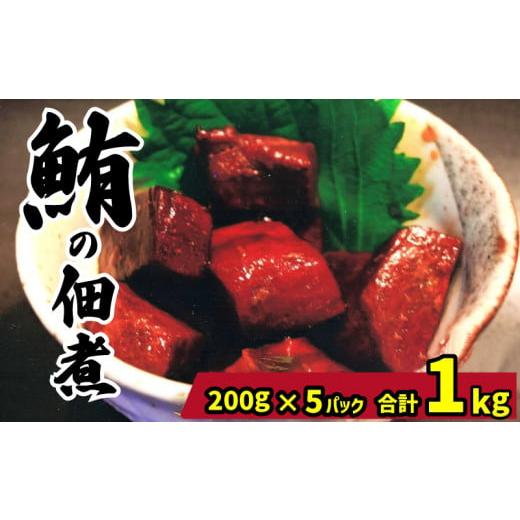 ふるさと納税 千葉県 銚子市 天然マグロの佃煮 1kg 200g×5パック まぐろ 鮪 佃煮 赤身 ...