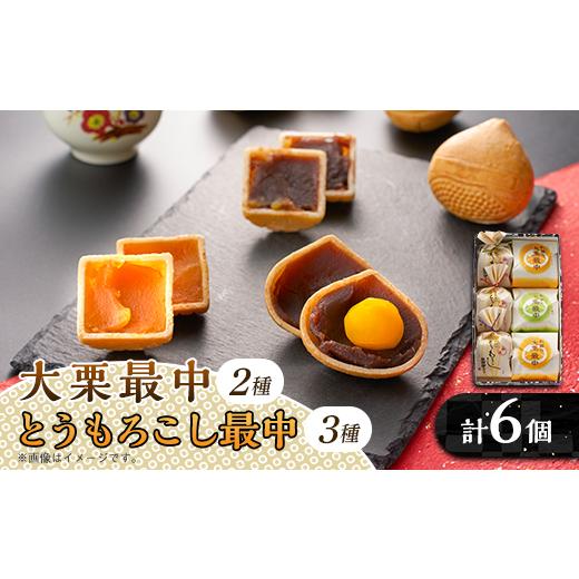 ふるさと納税 和菓子 もなか 東京都 あきる野市 秋留の大栗最中　秋川のとうもろこし最中　詰め合わせ...