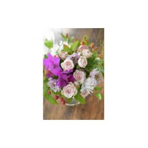 ふるさと納税 ＜毎月定期便＞季節のフラワーブーケ(花束)〜フレンチスタイル〜全6回【4051547】