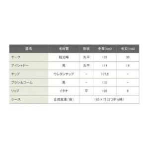 ふるさと納税 美容 広島県 熊野町 熊野化粧筆...の詳細画像2