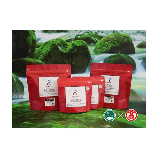 ふるさと納税 コーヒー コーヒー豆 鳥取県 江府町 <奥大山の水洗い珈琲> コーヒー（粉）詰合せ ブ...